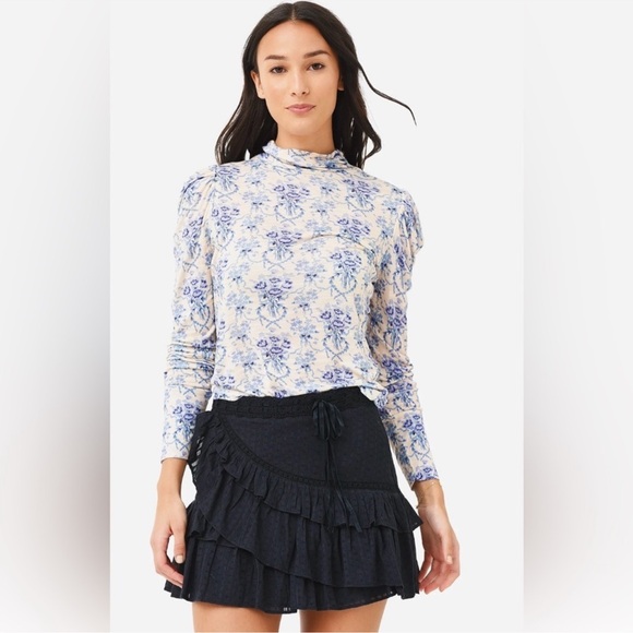 Trade/sell Loveshackfancy Vienna Top xsmall EUC🦄🌈🌺 - Picture 2 of 5